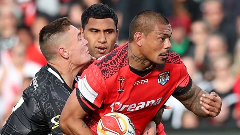 Upward trajectory: Sika Manu can see a bright future ahead for Tonga, despite his absence.