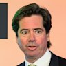 Gillon McLachlan at the Macquarie Conference this week.