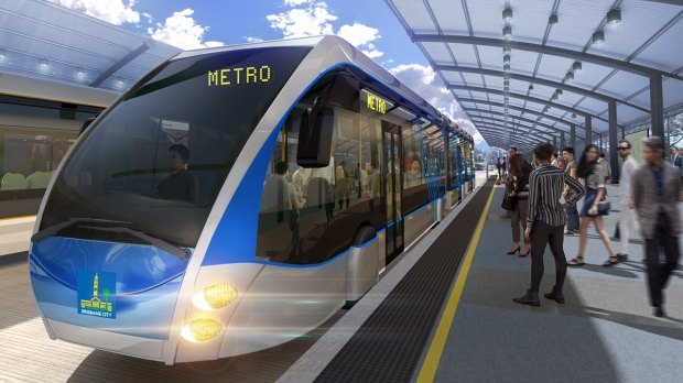 The Brisbane Metro has been listed as a high priority project in Infrastructure Australia's latest report.