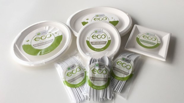 Woolworths 'eco-friendly' disposable picnicware was at the centre of the Federal Court case.