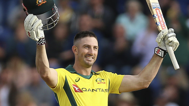 Shoulder problem: Batsman Shaun Marsh is a key weapon for Australia's coming Test tour.