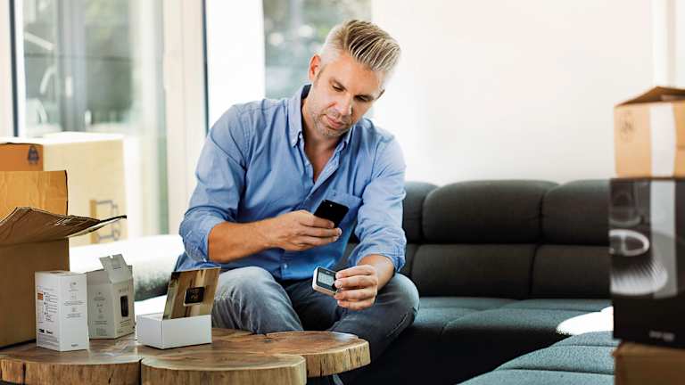 Elgato makes a range of sensors that can give you information from around your home.