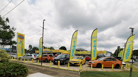 Moorooka car yard, 2025.