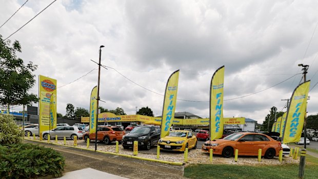 Moorooka car yard, 2025.