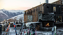 Treble Cone resort in New Zealand