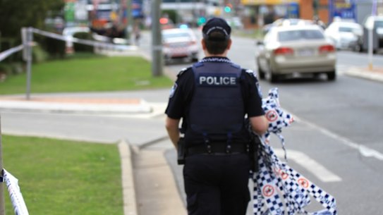 A crime scene has been set up in the Sunshine Coast hinterland after a woman's body was found on the street. 