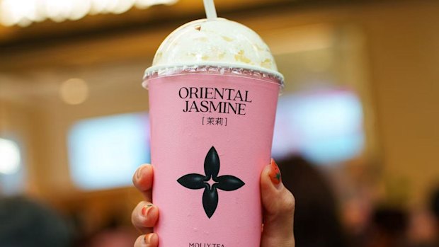 Oriental Jasmine tea is the specialty at Molly Tea.