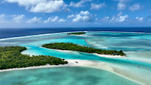Aitutaki is a small island with a big wow factor. It brings the classic South Pacific dream to life on Getaway 2026.