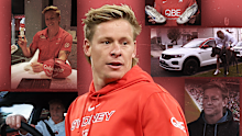 Isaac Heeney and sponsors