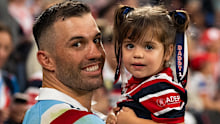 James Tedesco is the first to admit he’s changes since his daughters Rosie (pictured) and Marlie came along.