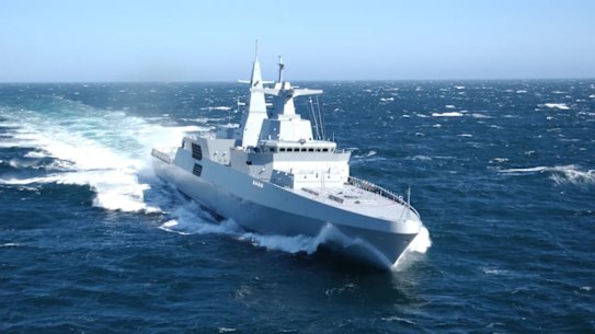 German shipbuilder TKMS’ Meko A-200 frigate is under consideration for the Australian navy’s general-purpose frigate.
