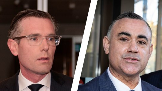 Dominic Perrottet and John Barilaro.