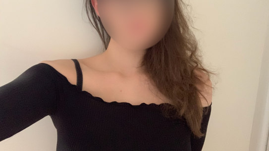 This young woman, 22, was stripped searched at a Sydney music festival.