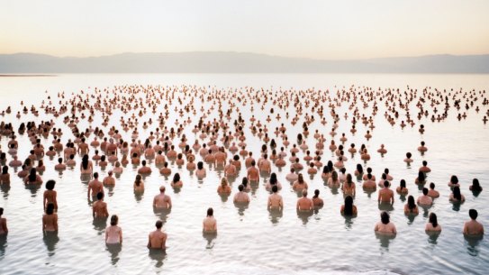 Photographer Spencer Tunick has been photographing large groups of nude subjects since the 1990s.