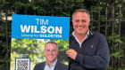 Tim Wilson has a deep-pocketed backer in Goldstein. But so does his opponent. 