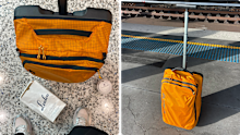 Breezing through the airport with the Kathmandu Feather Light carry-on