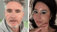 Dave Hughes’ co-star Nina Oyama takes aim at comedian