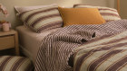 Striped bedding