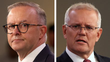 Labor leader Anthony Albanese is hoping to replace Prime Minister Scott Morrison.