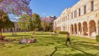 The University of Queensland’s beautiful St Lucia campus.