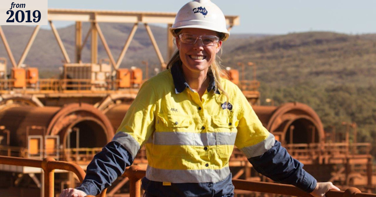 The woman who has dived into the top ranks of the mining industry