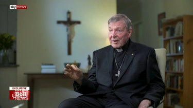 In his second interview since his release from prison, Cardinal George Pell spoke with conservative commentator Andrew Bolt on Sky News. 