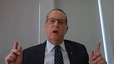 Department of Premier and Cabinet secretary Chris Eccles.