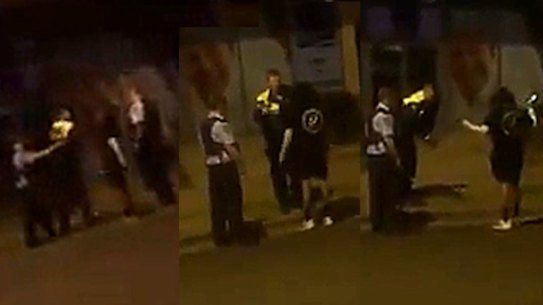 The alleged assault of an Aboriginal teenager in Casino last year was captured on video. 