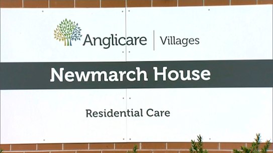 Thirty-one staff and 66 residents are in isolation after the worker at the Anglicare Newmarch House aged-care facility in Caddens tested positive to COVID-19. 