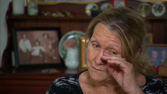 Kathy was attacked on her way to get a COVID-19 test.