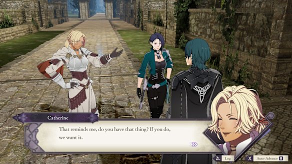 Most quests are simply a case of talking to people and finding objects, but there's plenty else to do around the monastery.