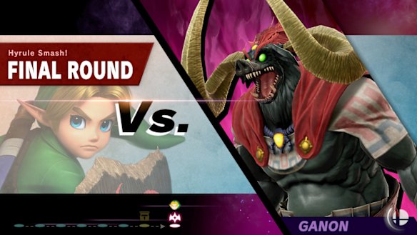 Classic mode features a little story for each character, told entirely in the medium of Smash battles.