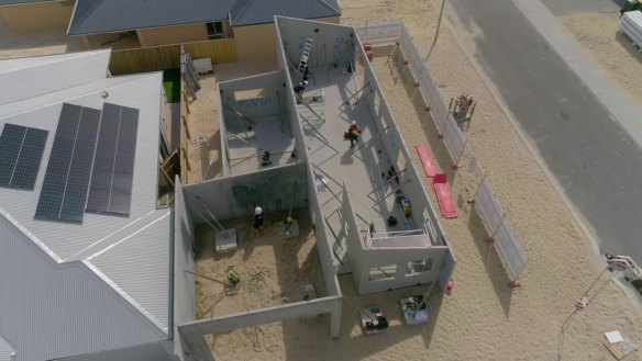 NXT TEC build pre-fabricated homes, which the company believes could help ease the strain on Perth’s housing market. Picture: NXT TEC