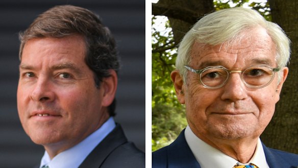Oliver Yates (Independent) and Julian Burnside (Greens) are challenging Josh Frydenberg in Kooyong. 