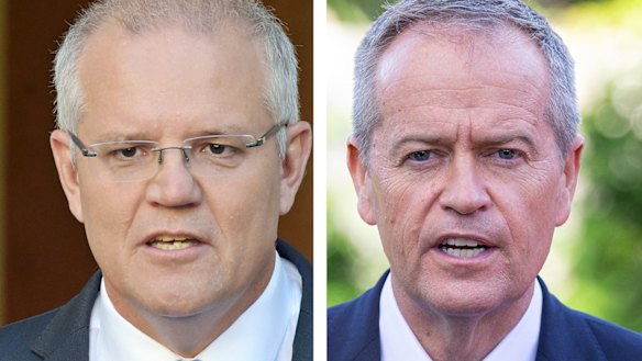 Scott Morrison and Bill Shorten taking the campaign to Randwick.
