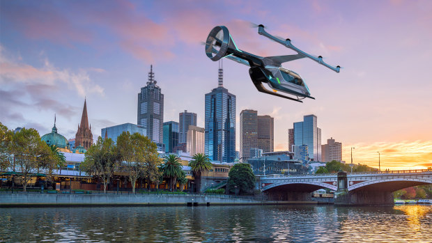 In the early days of the project, Uber said it  was expecting to offer commercial flying taxis in Melbourne by 2023.