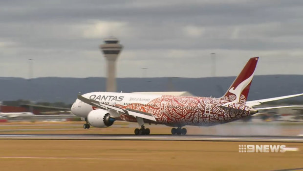 Qantas is boasting a boost to West Australian tourism after its first year of non-stop flights between Perth and London, but says a dispute is affecting more direct services.