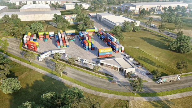 Sidelink Transport has committed to a seven-year pre-lease.