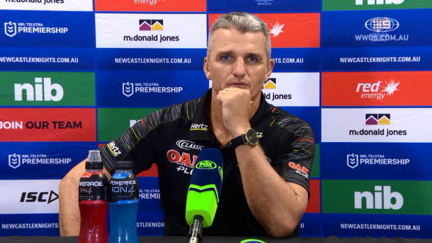 The right man for the job: Penrith coach Ivan Cleary.
