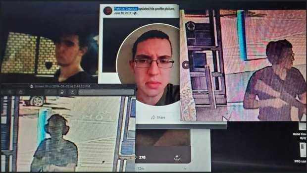 Images of Patrick Crusius, who has been identified as the El Paso mass shooter.