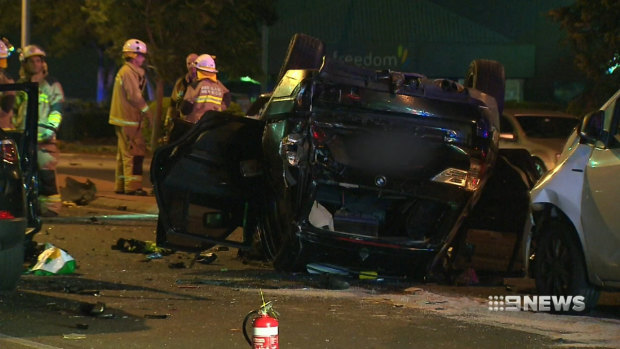 The worst of the four crashes was a hit-and-run at Windsor on Brisbane's northside, which killed two.