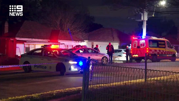 A man has died after being shot at a home in Sydney’s western suburbs. 