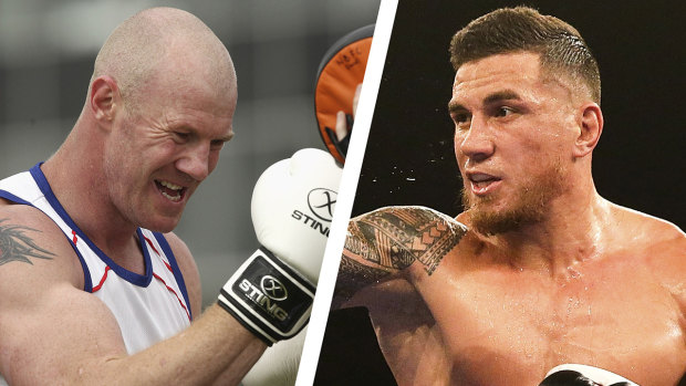 Sonny Bill Williams and Barry Hall are set to square off.