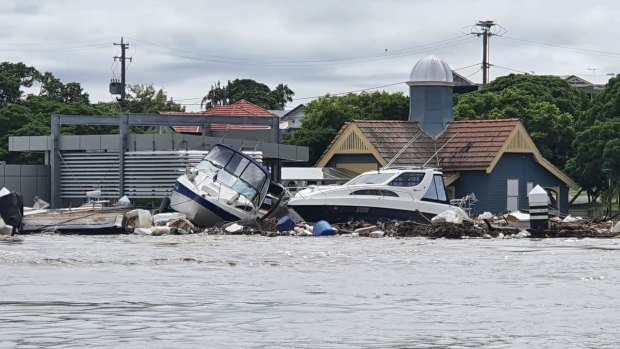 Brisbane residents have begun assessing the damage caused by the floods in early March, which is estimated to cost in the billions. 