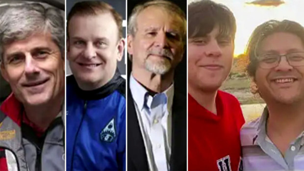 The five who died on the Titan submersible.