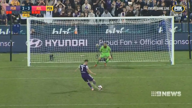 Perth Glory made it to the A-League grand final after a thrilling semi-final.