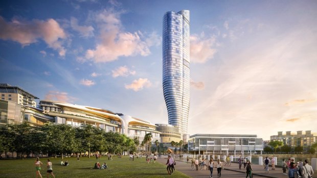 Star's new tower proposal by FJMT architects.