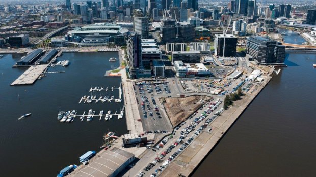 Docklands: Along with plans to build the marketplace and a pool, there’ll also likely be a new primary school and more green space over the coming years. 