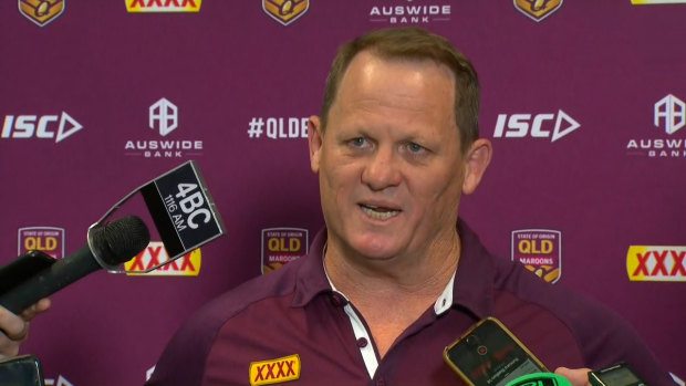 Kevin Walters declared war on NSW in his press conference to announce the Queensland side for Game 1.