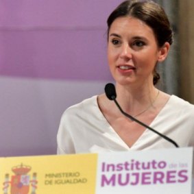 Spain’s equality minister Irene Montero.